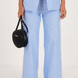 Blue Chambray Trouser - Western Era trousers for women