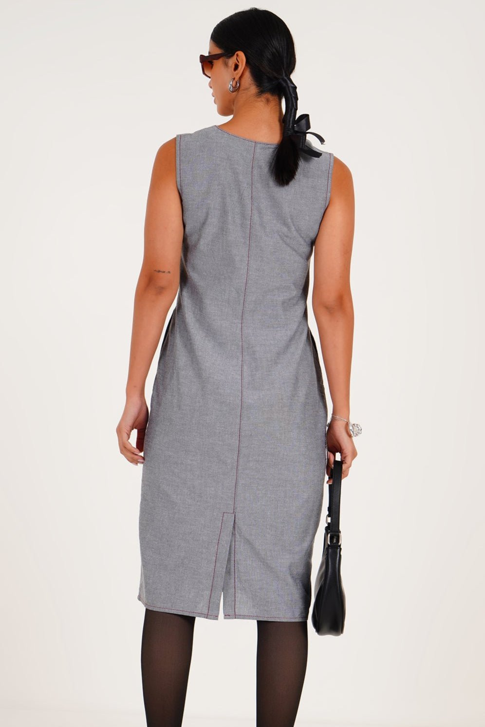 Chic Zip - Front Shift Dress - Western Era Dresses for women