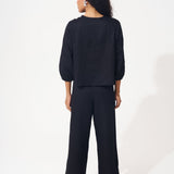 Cotton Co - ord Set with Embellished Border and Pocket - Western Era Cordset for women
