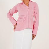 Deconstructed Pleated Top - Western Era Tops for women