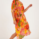Foliage Kaftan dress - Western Era Dresses for women