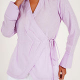Front Wrap Pleated Top - Western Era Tops for women