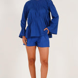 Gathered Vacation Top - Western Era Tops for women