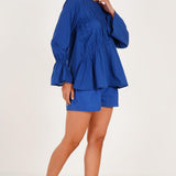 Gathered Vacation Top - Western Era Tops for women
