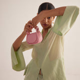 Green Embroidery Cotton Shirt - Western Era Tops for women