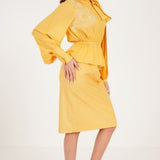 High - Waist Pencil Skirt - Western Era Bottoms for women