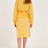 High - Waist Pencil Skirt - Western Era Bottoms for women