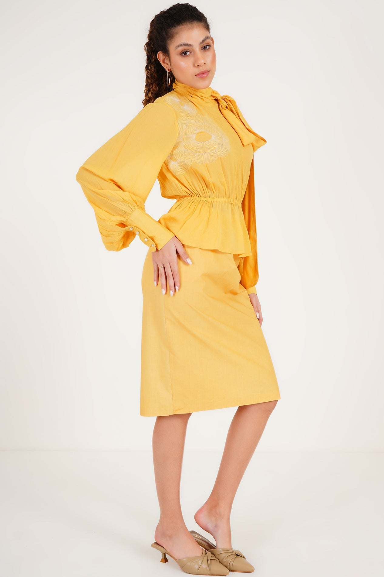 Iris Peplum Top - Western Era Tops for women