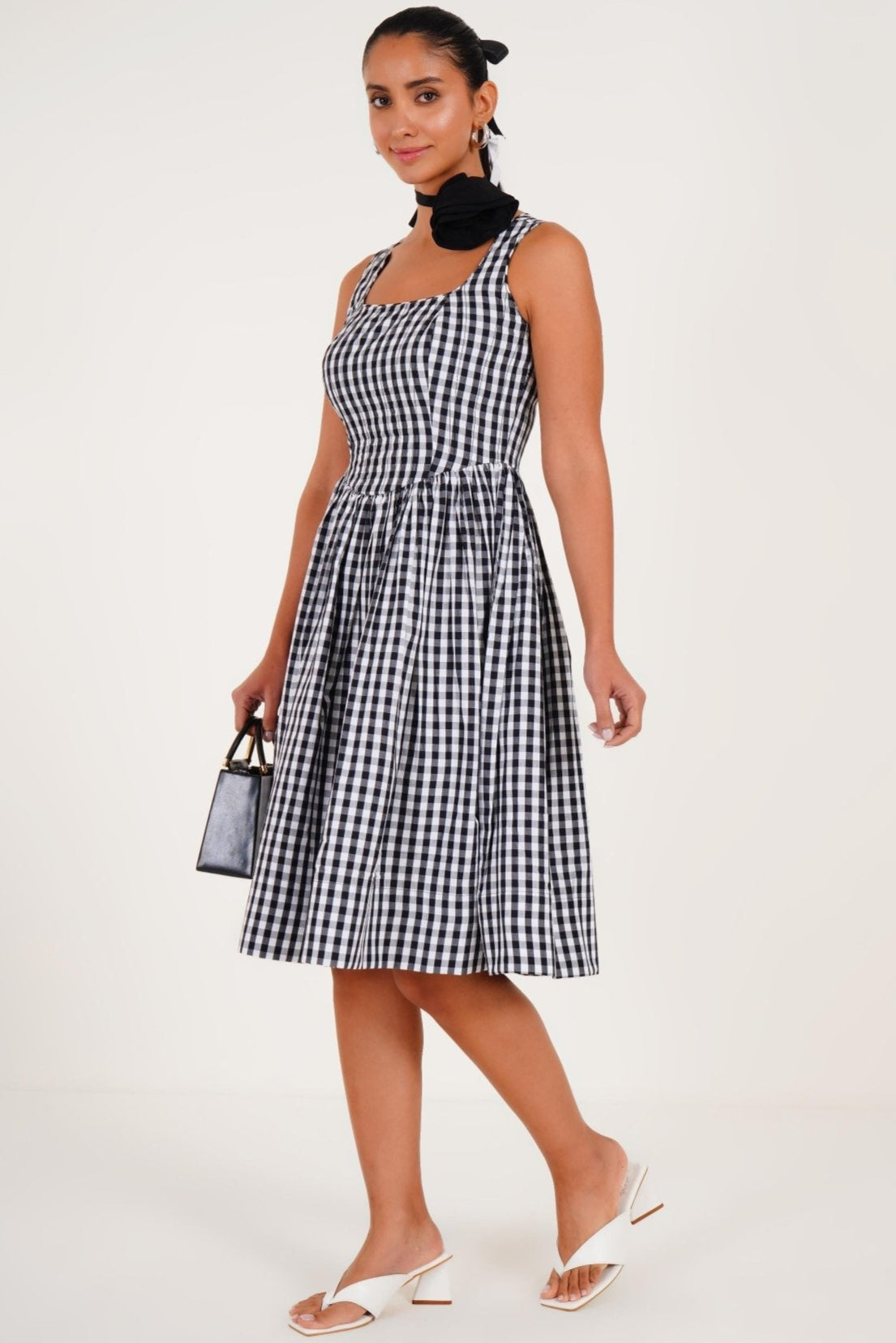 Madison gingham dress - Western Era Dresses for women