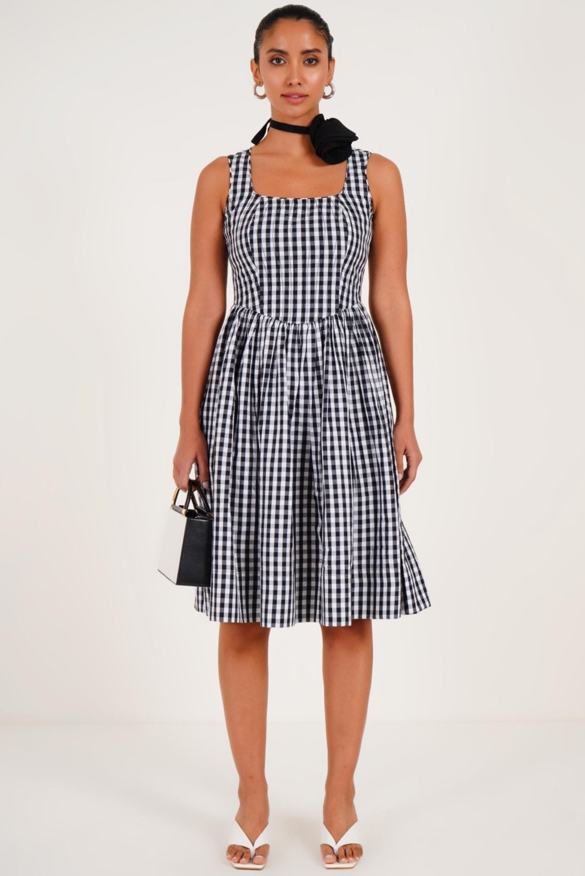 Madison gingham dress - Western Era Dresses for women