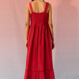 Mesh Maxi Dress with Applique work - Western Era Dresses for women