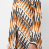 Oversized Event Wear Ikat Dress - Western Era Dresses for women