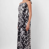 Party Wear Black and White Linen Jumpsuit - Western Era Jumpsuits for women