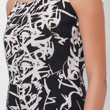 Party Wear Black and White Linen Jumpsuit - Western Era Jumpsuits for women
