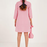 Ruffled Shirt Dress - Western Era Dresses for women