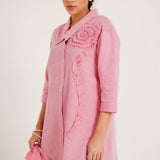Ruffled Shirt Dress - Western Era Dresses for women