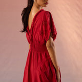 Schiffli Maxi Dress - Western Era Dresses for women