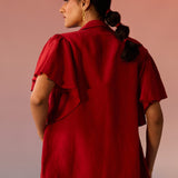 Shell Embroidery Shirt - Western Era for women