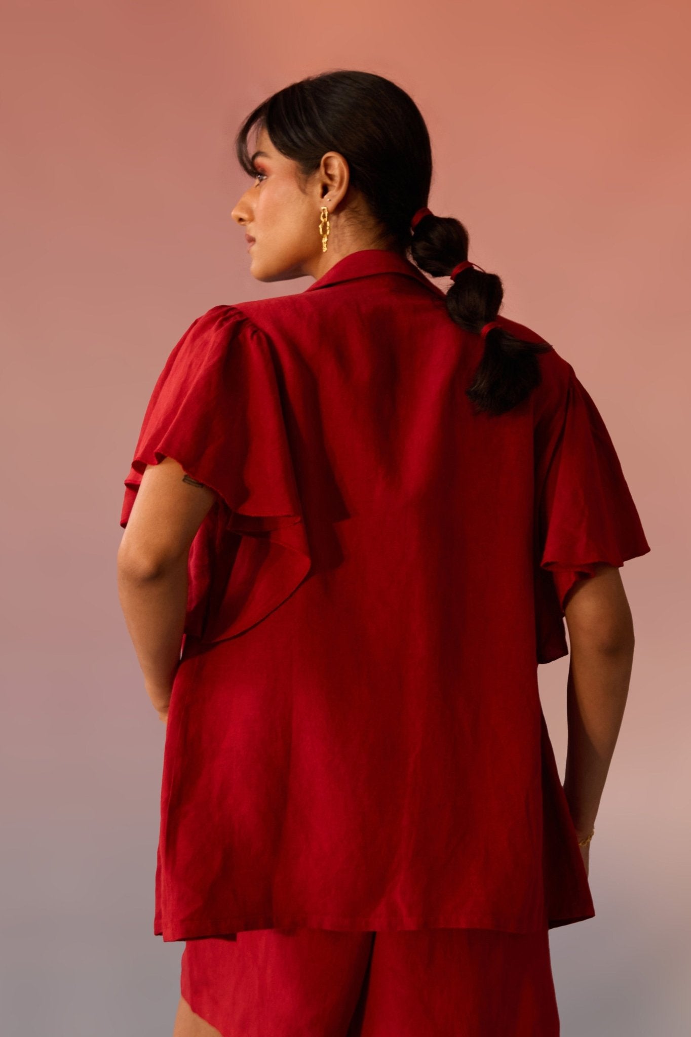 Shell Embroidery Shirt - Western Era for women