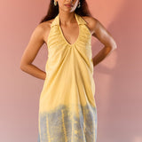 Sun and Slate Tie Dye Halter Dress - Western Era Tops for women