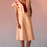Three Piece Set of Jacket Bustier and Skirt - Western Era Co - ord set for women