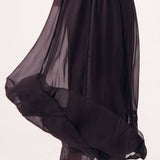 Aaira Black Maxi Skirt - Western Era Bottoms for women