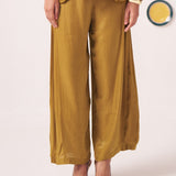 Amirae Gold Shimmer Trouser - Western Era trousers for women