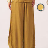 Amirae Gold Shimmer Trouser - Western Era trousers for women