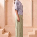 Asymmetric Draped Overlay Top - Western Era Tops for women
