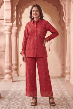 Bandana Print Inspired Co-ord Set - Western Era Co-ord set for women