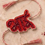 Beaded Motif Inspired Handcrafted Rakhi - Western Era Rakhi for women