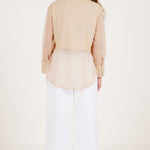 Beige Crystal Shirt - Western Era Tops for women