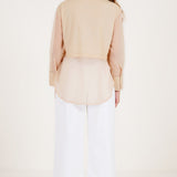 Beige Crystal Shirt - Western Era Tops for women