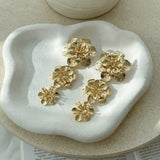 Bloom Florish Cascade Anti Tarnish Earrings - Western Era for women