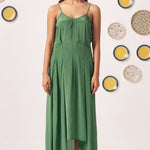 Box Pleat Strappy Dress - Western Era Dresses for women