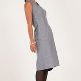 Chic Zip - Front Shift Dress - Western Era Dresses for women