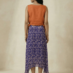 Crossloom Tie - Up with Adjustable Knot Embroidered Overtop - Western Era Tops for women