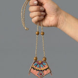Crystal Handmade Necklace In Embroidery Design - Western Era for women