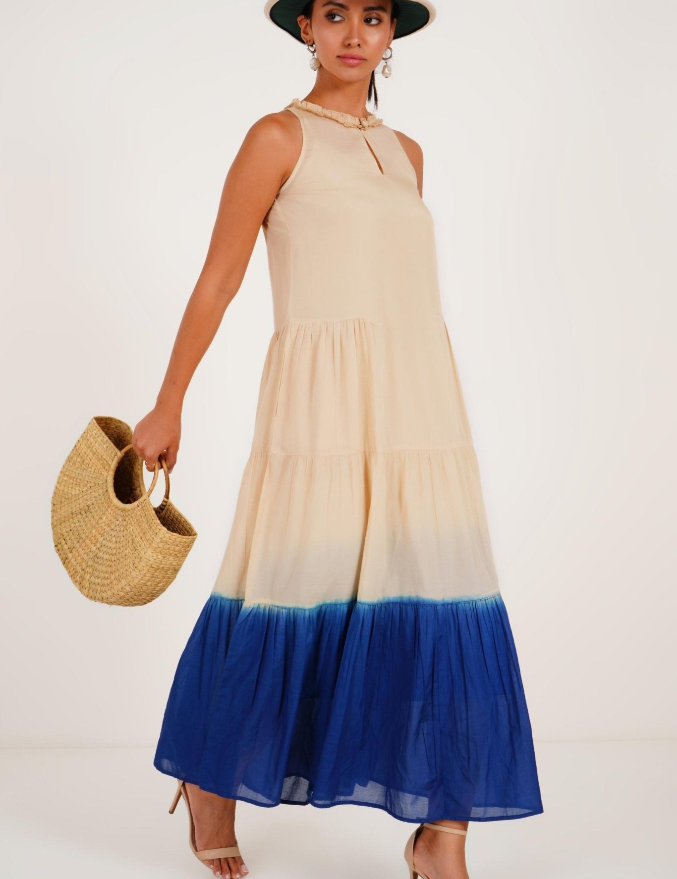 Dip - Dye Tiered Maxi - Western Era for women