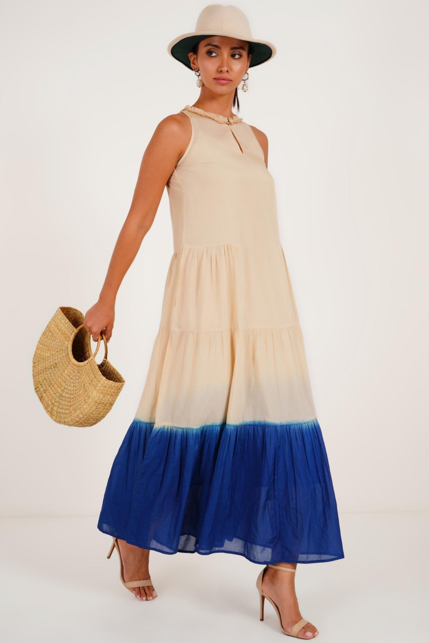 Dip - Dye Tiered Maxi - Western Era for women