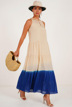 Dip - Dye Tiered Maxi - Western Era for women