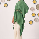 Emerald Floral Waist Kaftan Set - Western Era Co - ord set for women