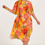 Foliage Kaftan dress - Western Era Dresses for women