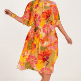 Foliage Kaftan dress - Western Era Dresses for women