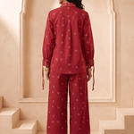 High & Low Hem Bandana Print Inspired Shirt with front pocket - Western Era Tops for women