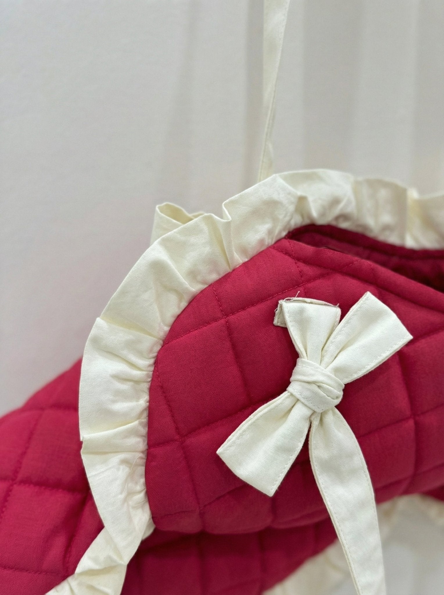 Hot Pink Love Quilted Heart Bag - Western Era Bags for women