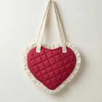 Hot Pink Love Quilted Heart Bag - Western Era Bags for women