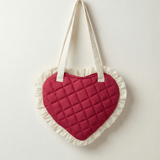 Hot Pink Love Quilted Heart Bag - Western Era Bags for women
