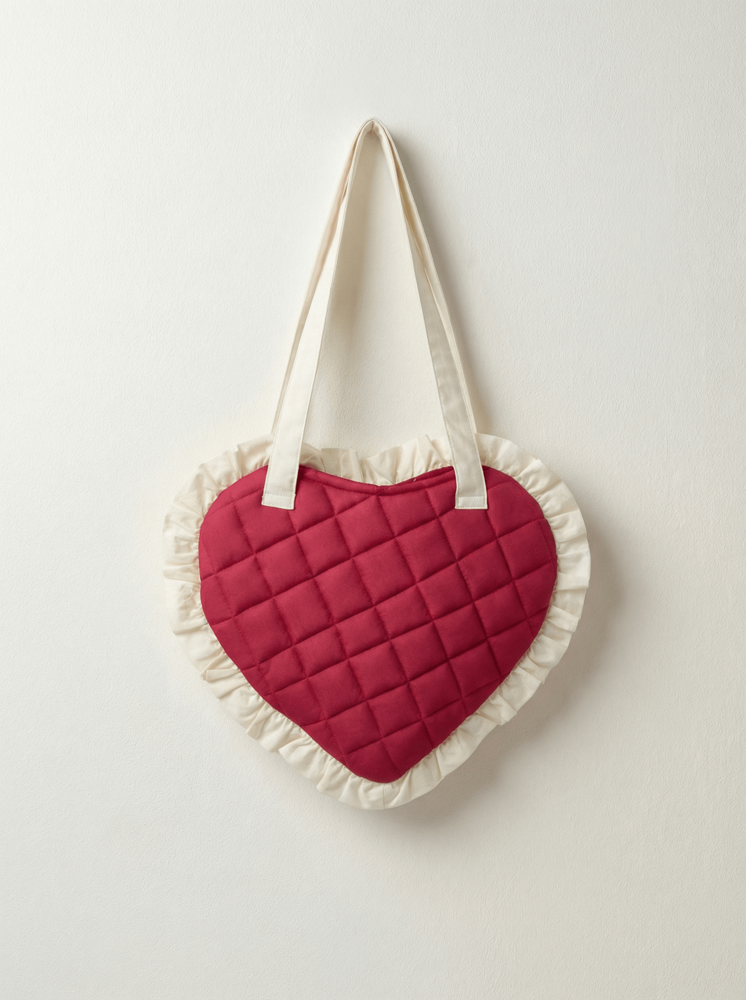 Hot Pink Love Quilted Heart Bag - Western Era Bags for women