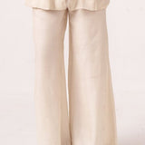 Ivory Tusk Wide - Leg Trousers - Western Era trousers for women